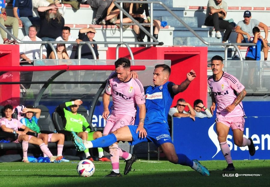 Cronología de amorebieta contra real oviedo