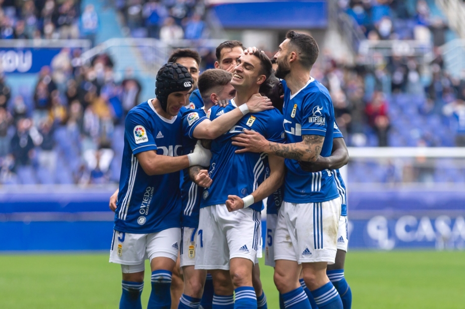 Éxtasis azul: Así han sonado los goles del Real Oviedo en Marcador Asturias