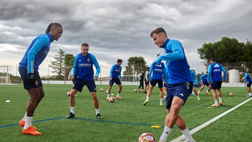 zaragoza entreno