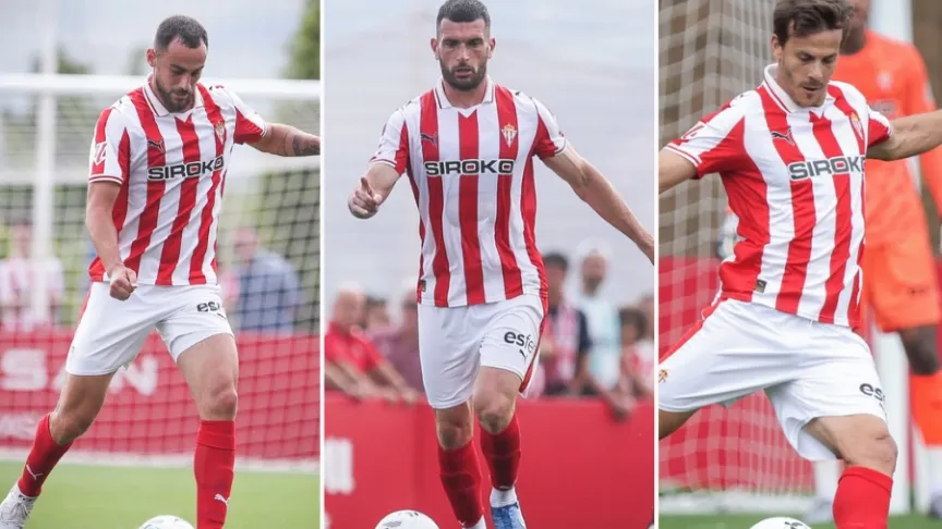 Lucas Perrin, Pablo Vazquez y Eric Curbelo