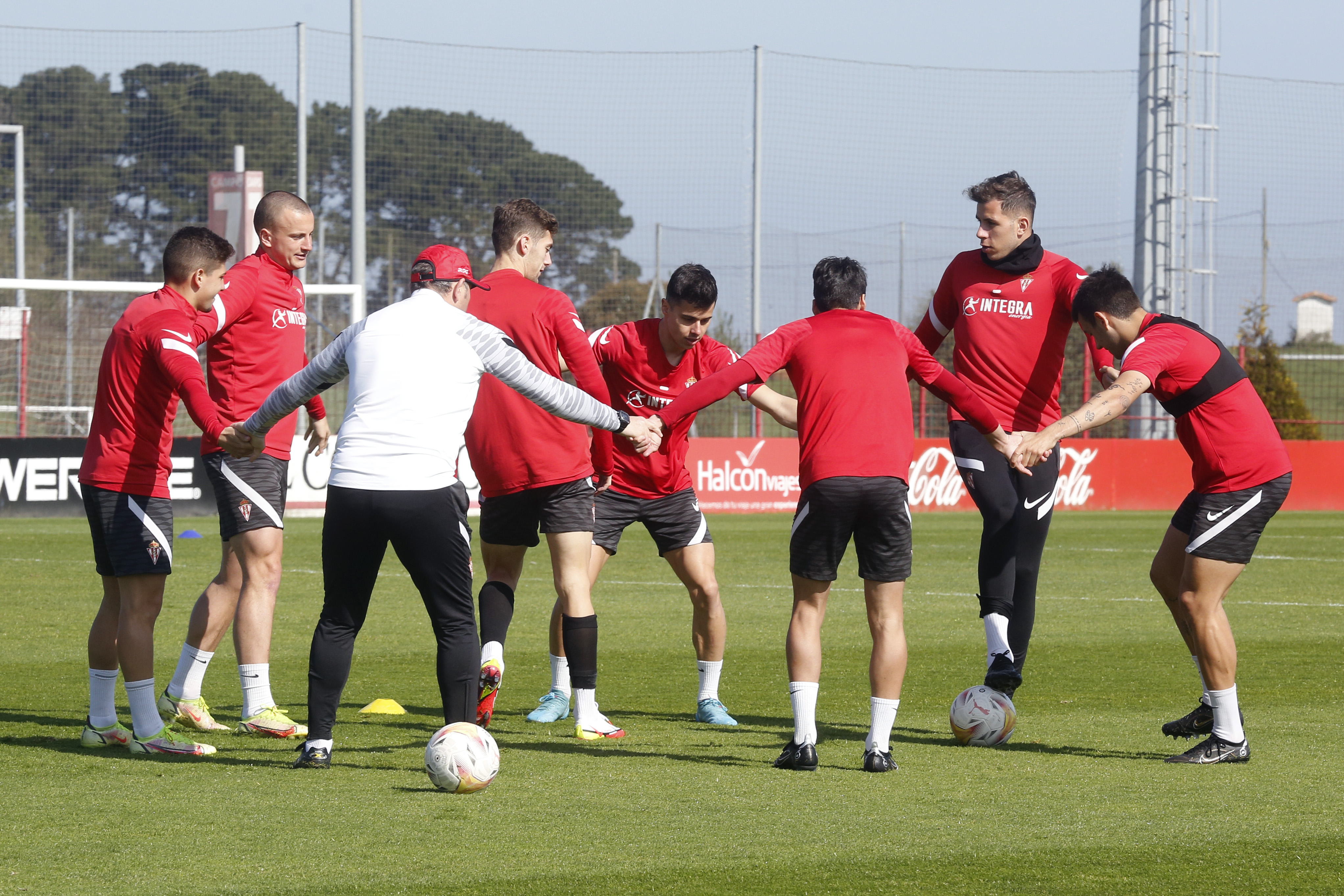 Entrenamiento Sporting