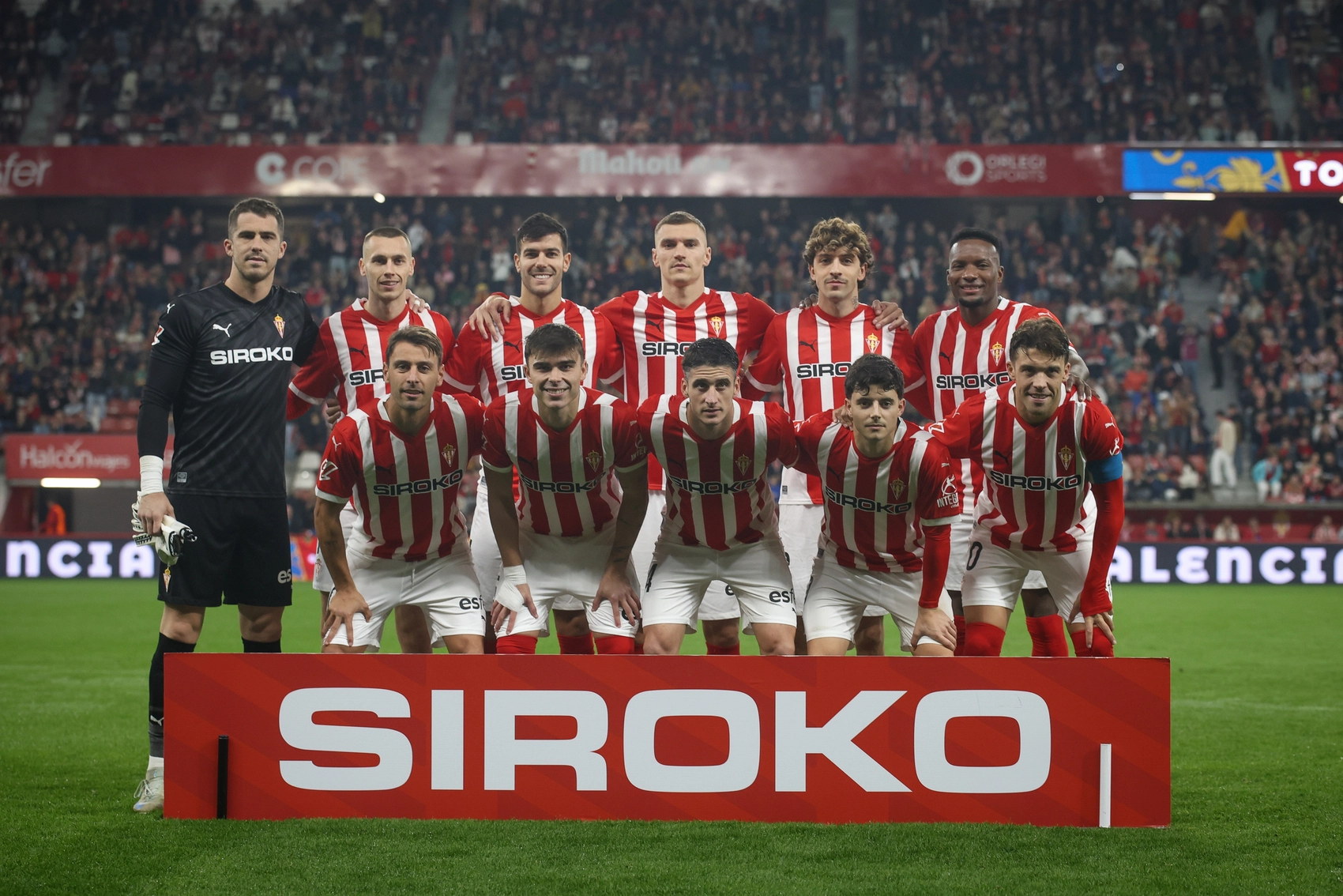 Alineación del Sporting