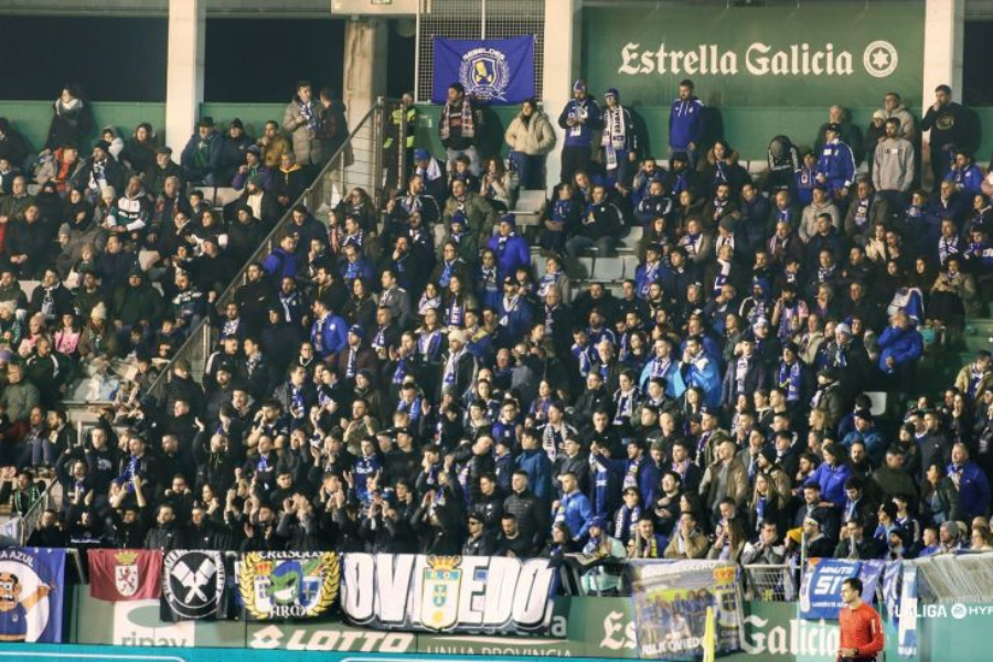 aficion oviedo en ferrol