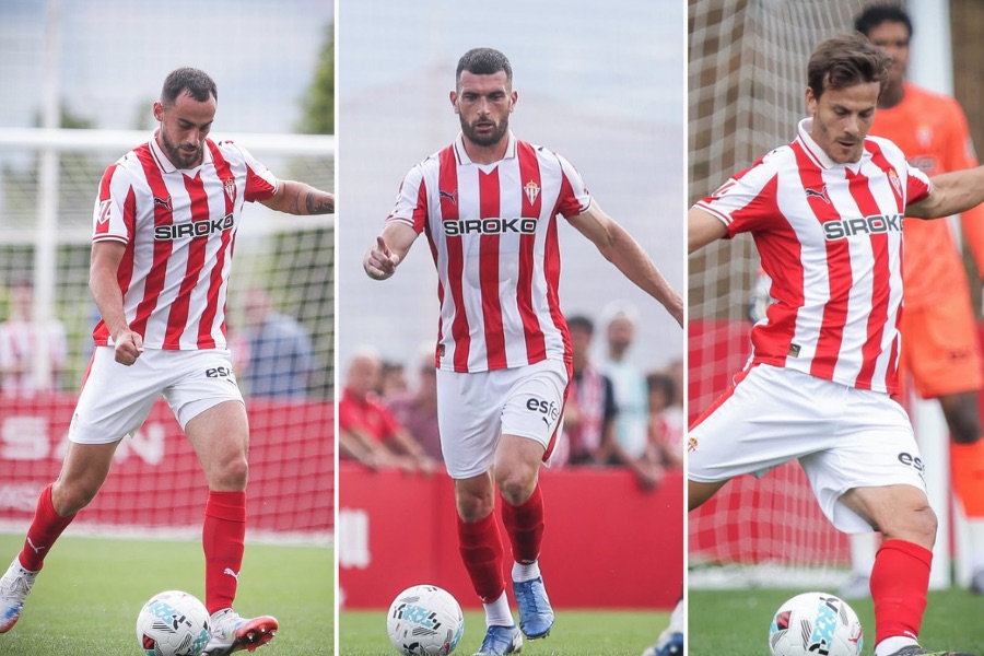 Lucas Perrin, Pablo Vazquez y Eric Curbelo