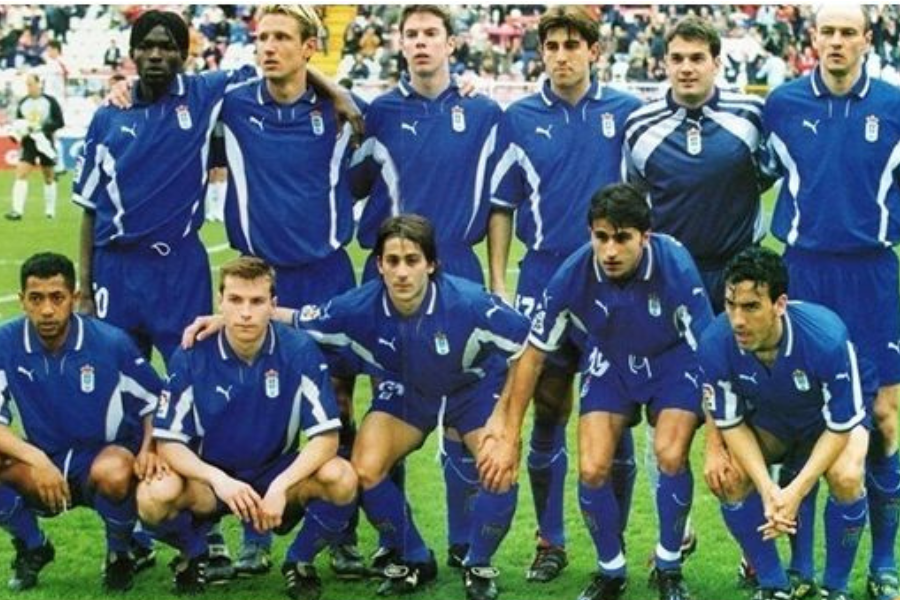 Once del Rayo-Real Oviedo en la temporada 2000/01