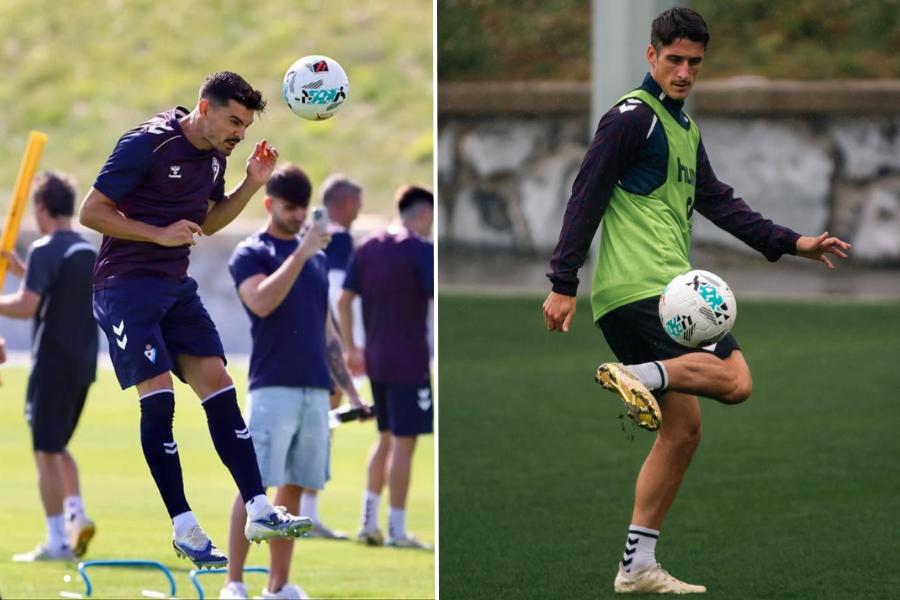 Sergio Álvarez y Lander Olaetxea