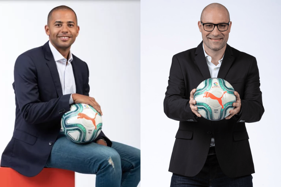 Alberto Edjogo y Miguel Ángel Román