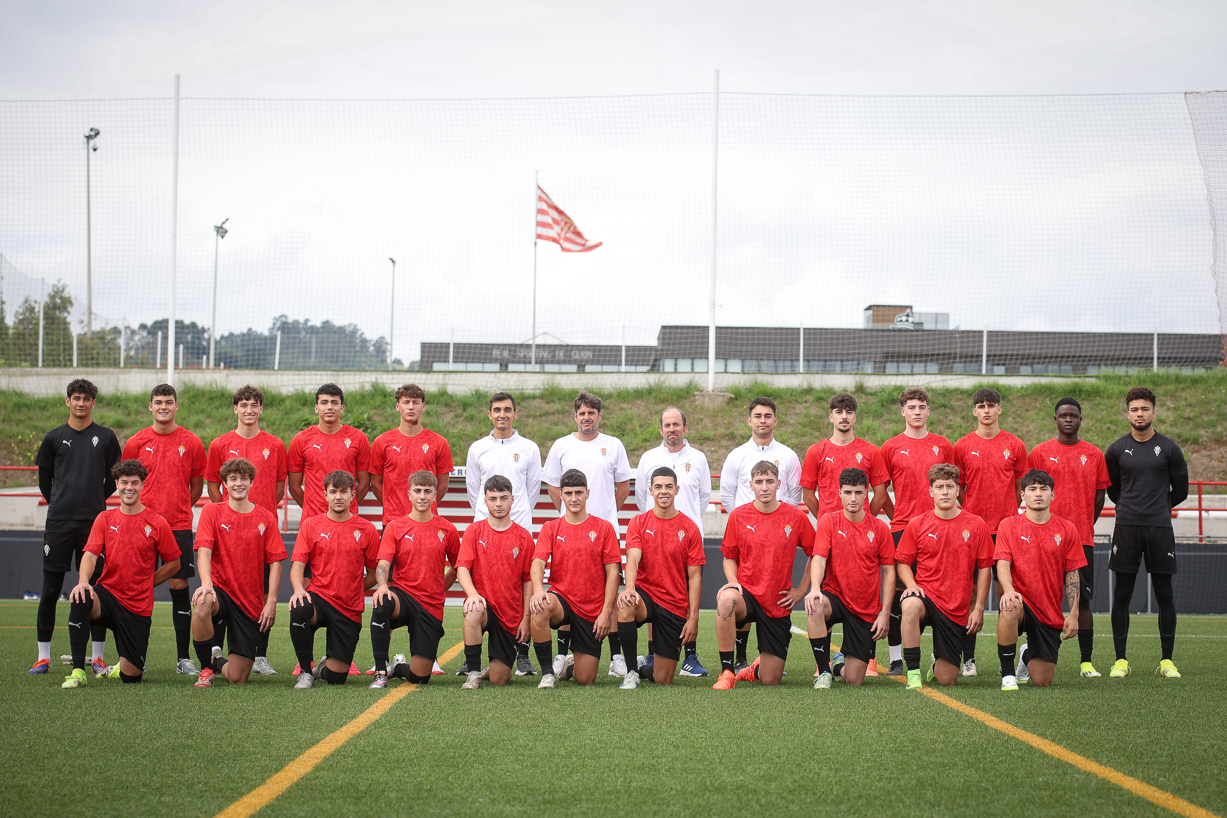 La plantilla del Sporting C