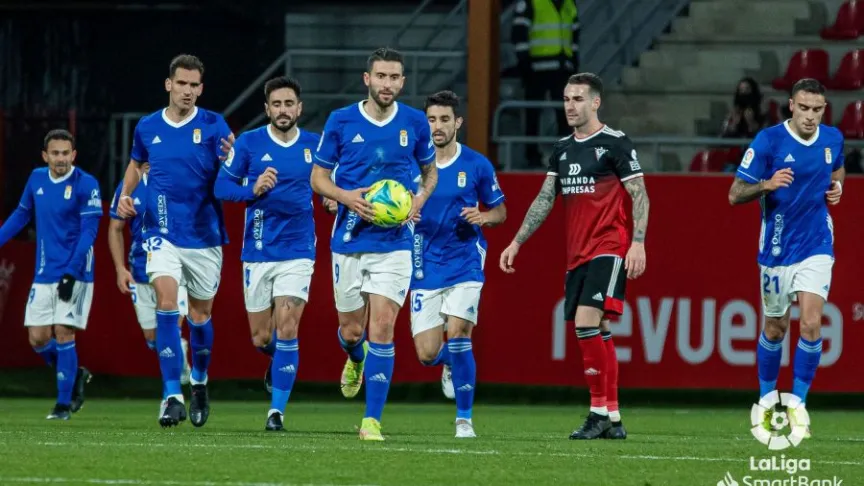 Gol del Oviedo en Anduva