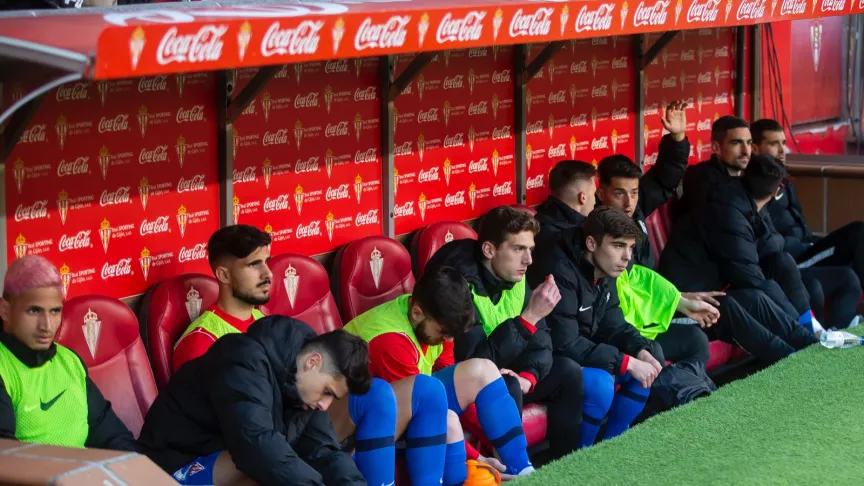 Banquillo del Sporting