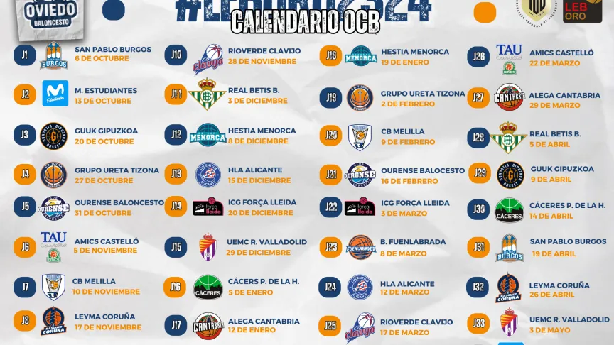Calendario OCB