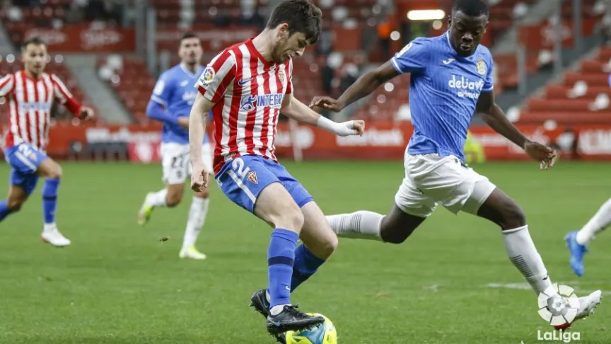 Guille Rosas Sporting-Fuenlabrada