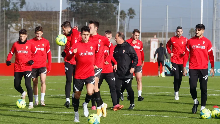 Entrenamiento Sporting