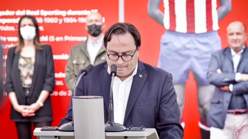 Javier Fernandez acto puerta quini