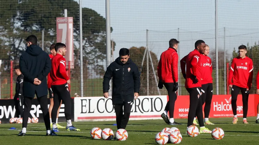 Entrenamiento Sporting