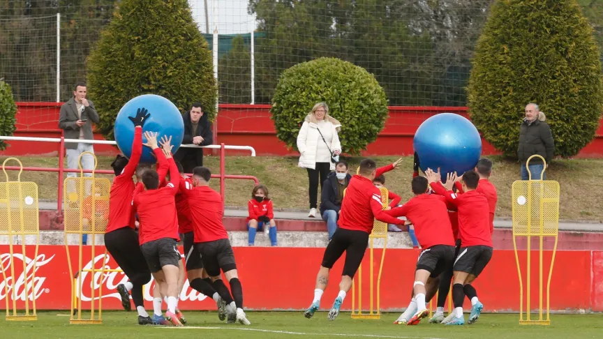 Entrenamiento Sporting