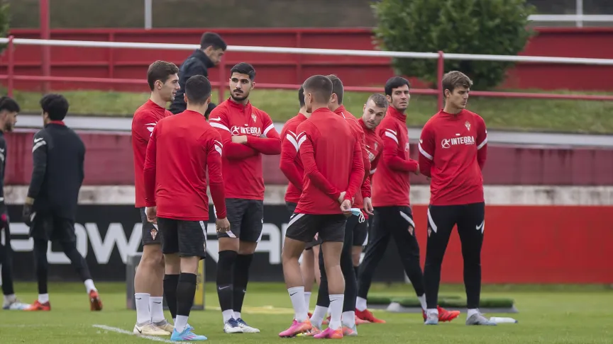 Entrenamiento Sporting