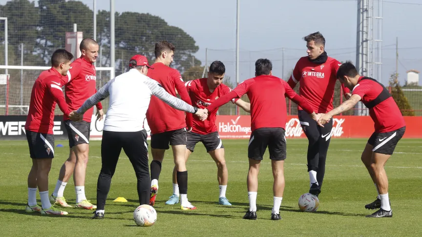 Entrenamiento Sporting