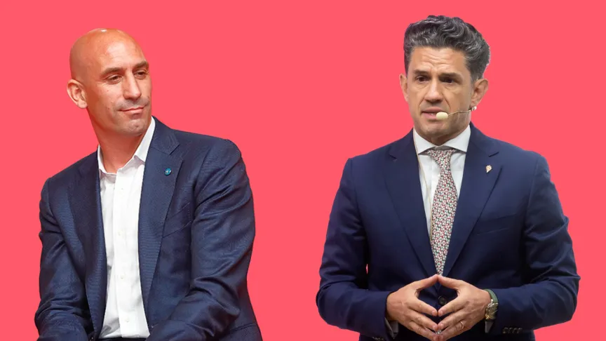 Luis Rubiales y Alejandro Irarragorri