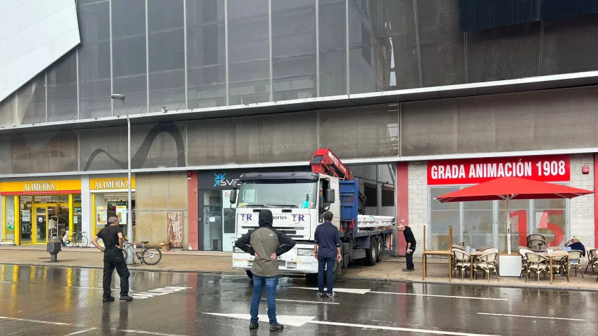 Videomarcadores de El Molinón