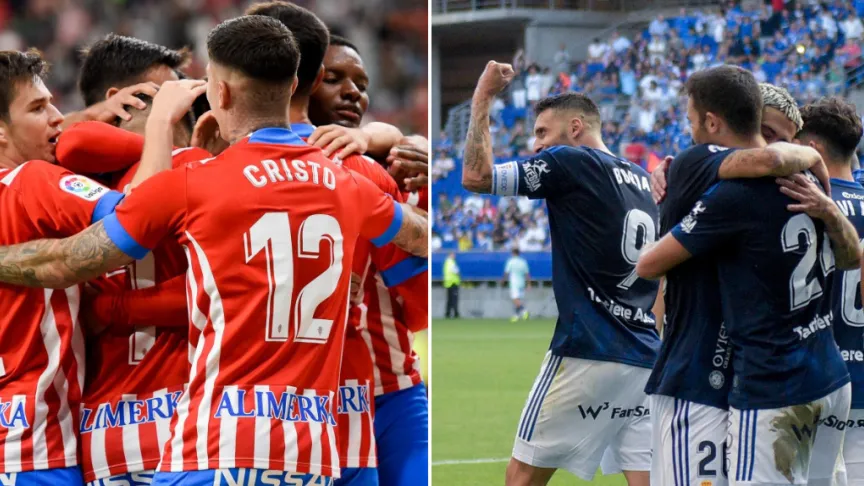 Sporting y Oviedo