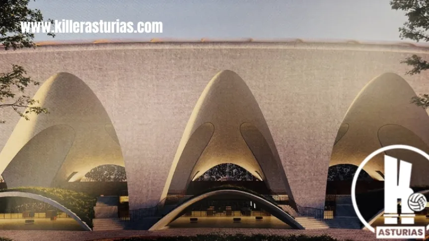 Fachada de el Nuevo Molinón