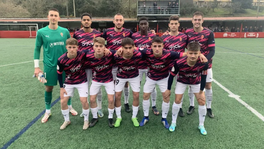 Alineación del Sporting B