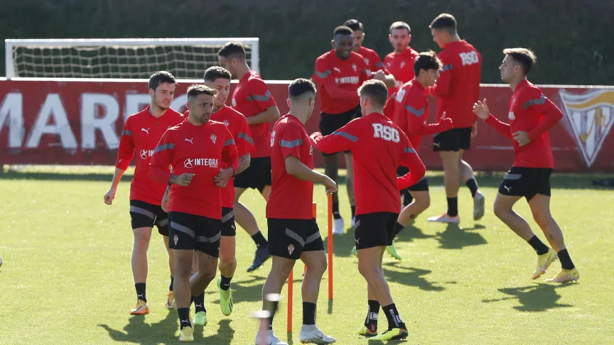 Entrenamiento Sporting