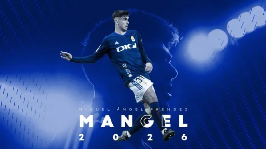 Cartel de la renovación de Mángel.