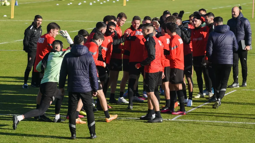 La plantilla del Sporting