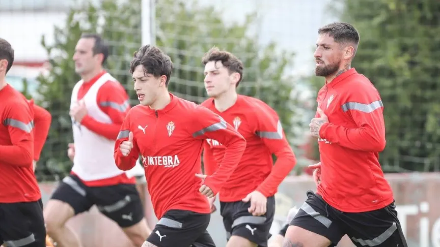 Entrenamiento Sporting