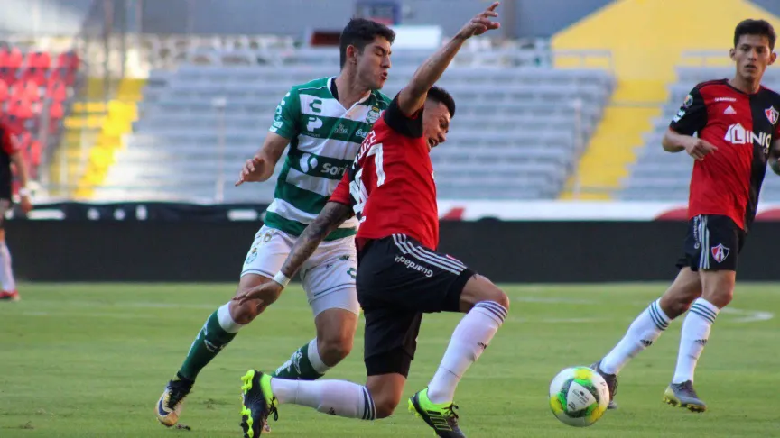 Santos sub 20 y Atlas sub 20