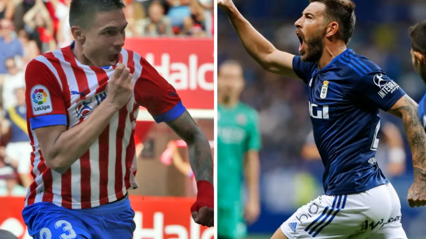 Sporting y Oviedo