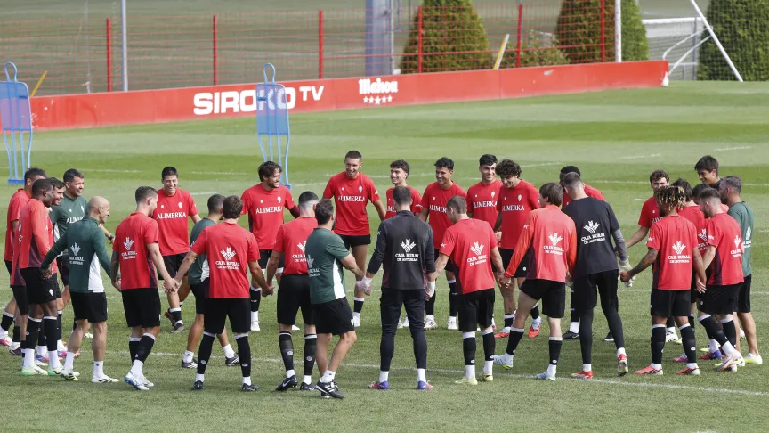 Entrenamiento Sporting
