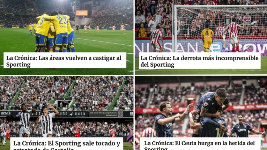 Derrotas Sporting